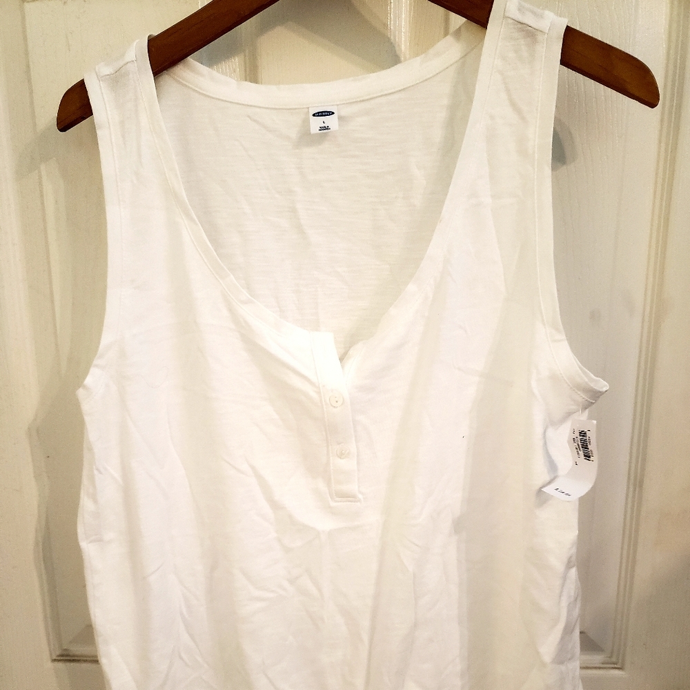 Old Navy front tie tank top
